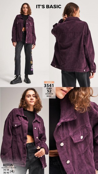 Женский Вельветовый Жакет ITS Basic