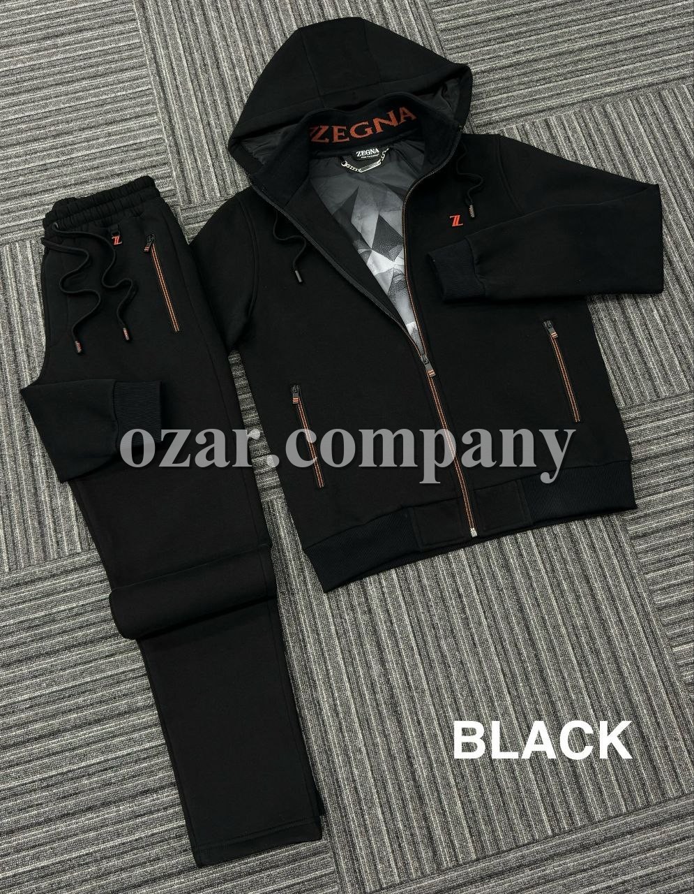 Мужской Спортивный Костюм Zegna