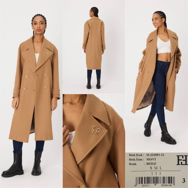 Женское Пальто Free Fashion