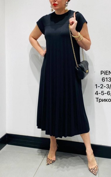 Женское Трикотажное Платье Piena Большие размеры)