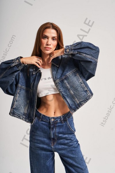 Женский Джинсовый Жакет ITS Basic