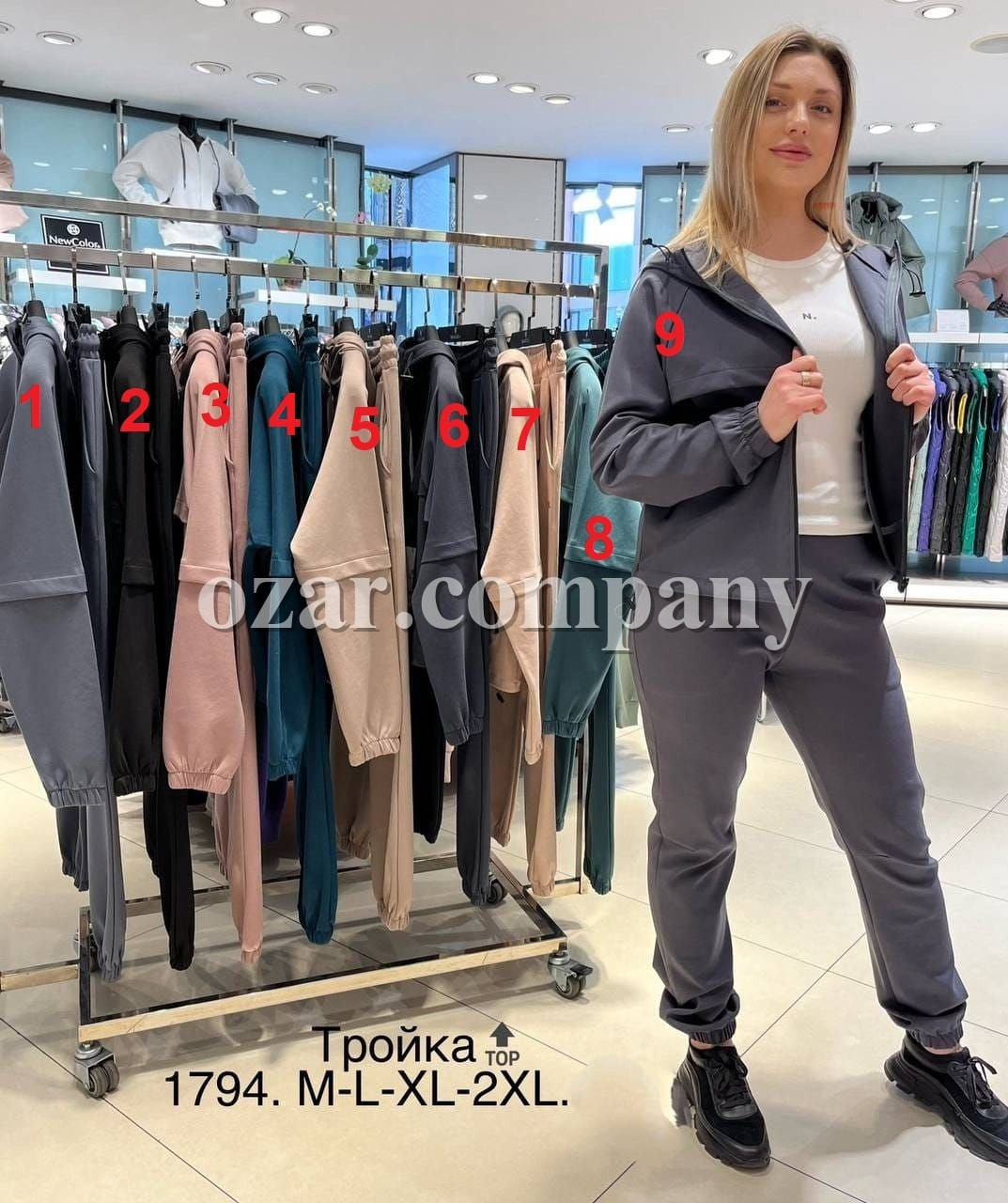 Женский Спортивный Костюм Тройка New Color 