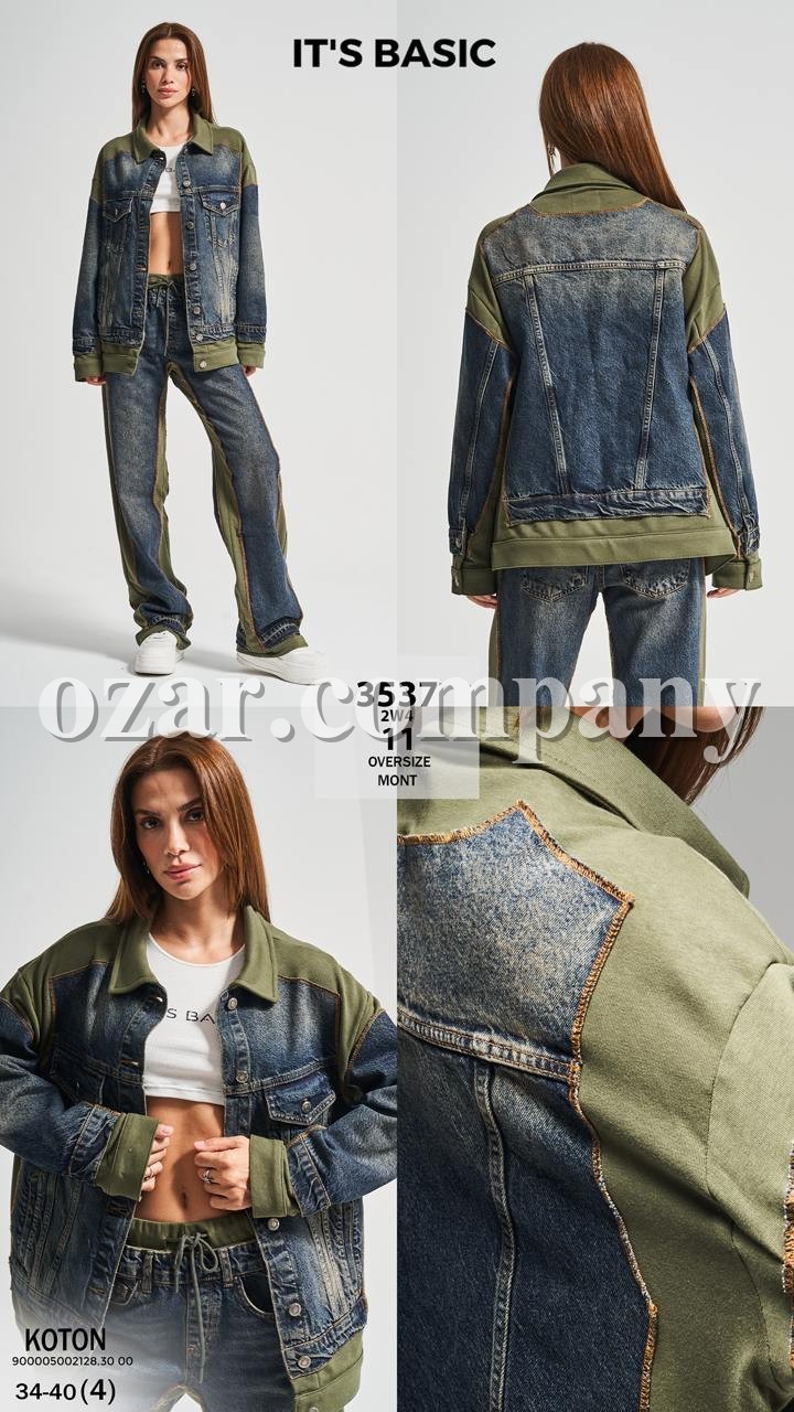 Женский Джинсовый Жакет ITS Basic