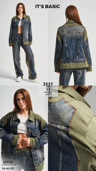 Женский Джинсовый Жакет ITS Basic