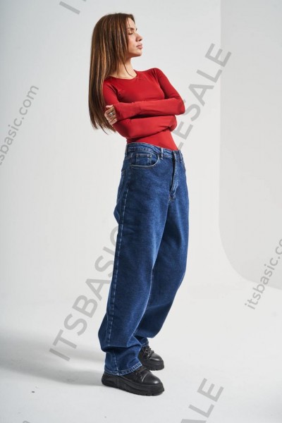 Утеплённые Женские Джинсы ITS Basic (Большие размеры)