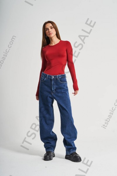 Утеплённые Женские Джинсы ITS Basic (Большие размеры)