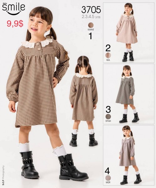Платье Для Девочки Smile (2-3-4-5лет) 