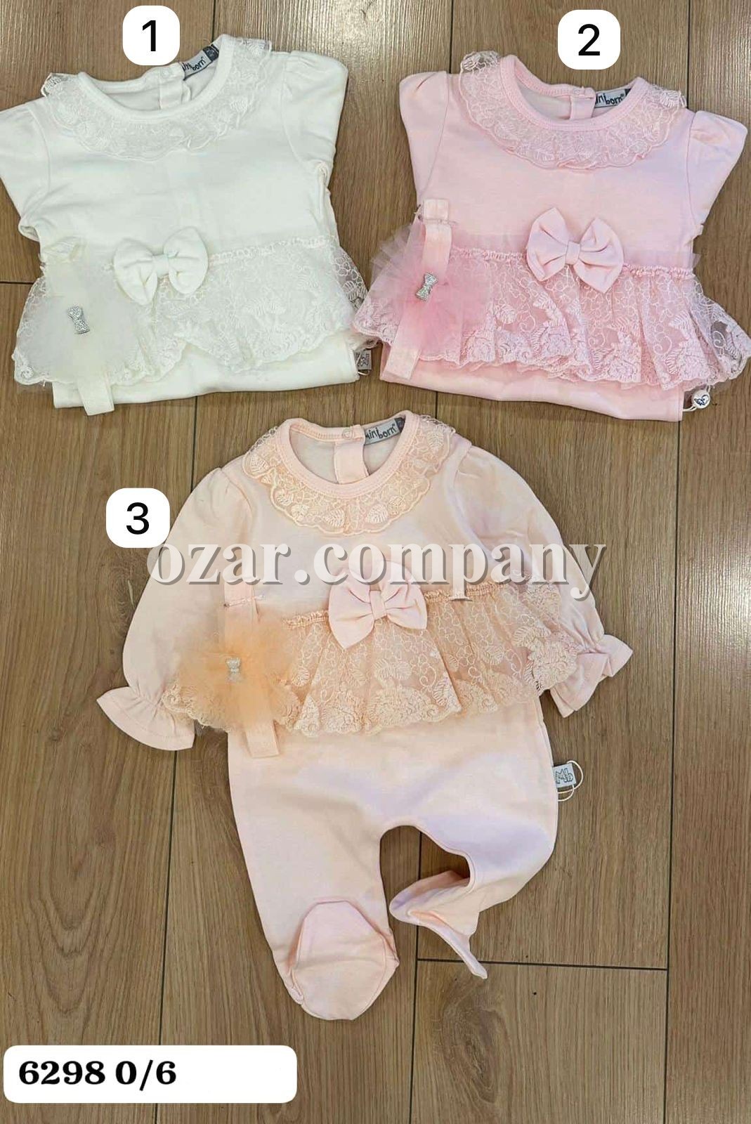 Человечек Для Девочки Miniborn (0-3/3-6мес.) 
