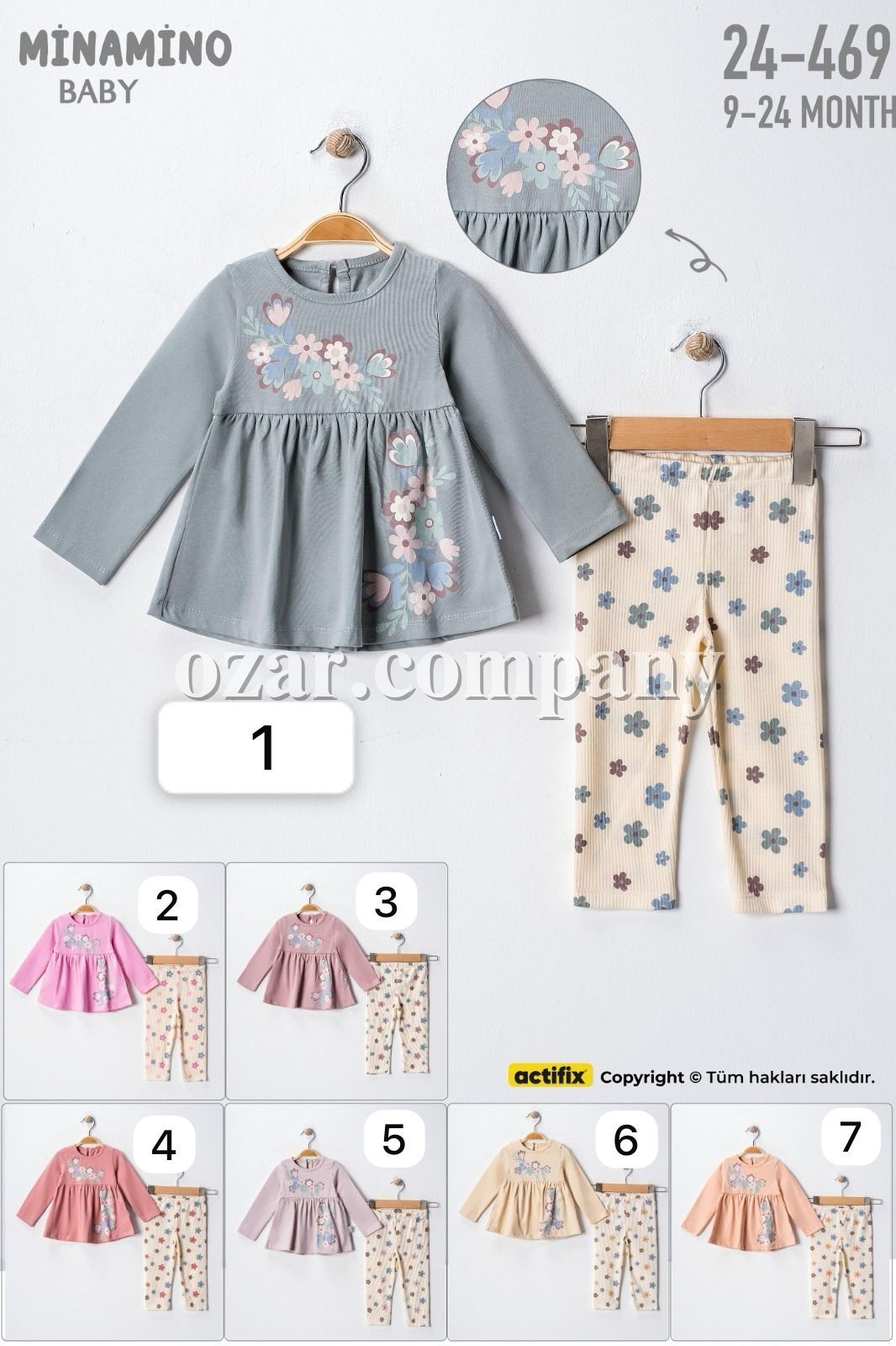Костюм Для Девочки Minamino (9-12-18-24мес.) 