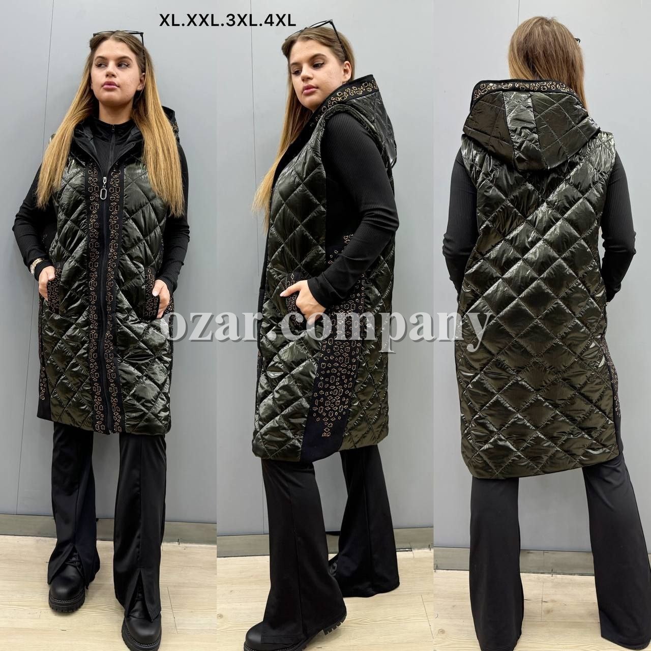 Женская Жилетка Amar Moda (Супер батал)