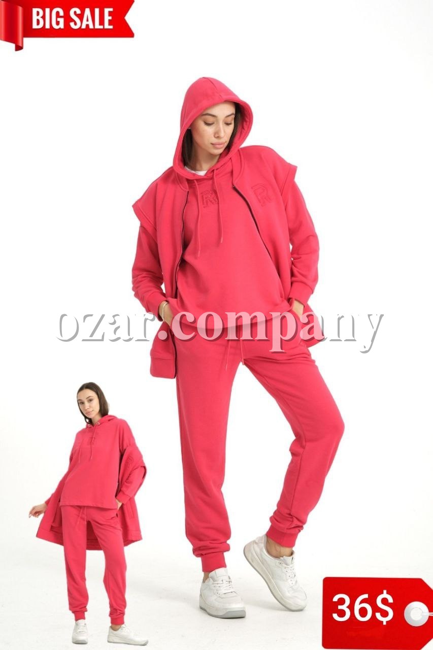 Женский Спортивный Костюм Тройка The Repit