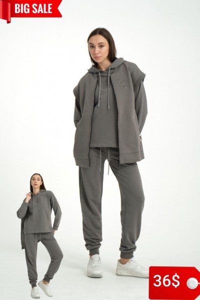 Женский Спортивный Костюм Тройка The Repit