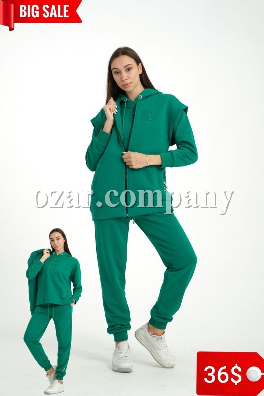 Женский Спортивный Костюм Тройка The Repit