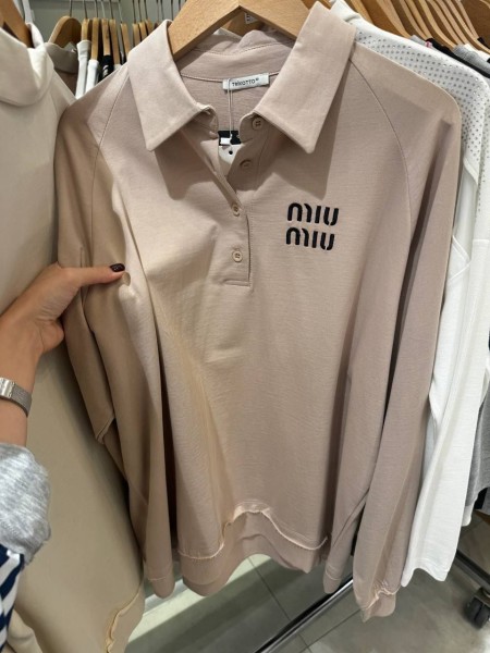 Женский Лонгслив Miu Miu