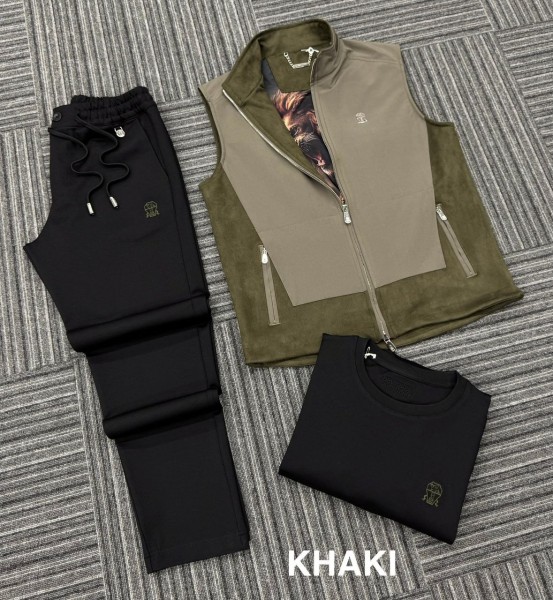 Мужской Спортивный Костюм Тройка Brunello Cucinelli