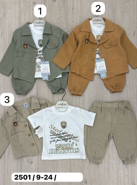 Костюм Тройка Для Мальчика Junior Class (9-12-18-24мес.)