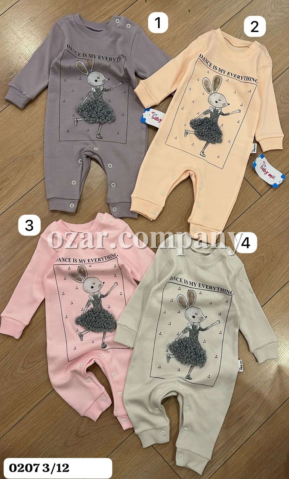 Человечек Для Девочки Baby Mii (3-6-9-12мес.)