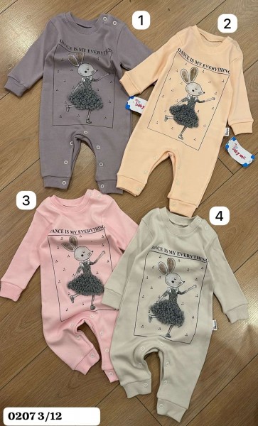 Человечек Для Девочки Baby Mii (3-6-9-12мес.)