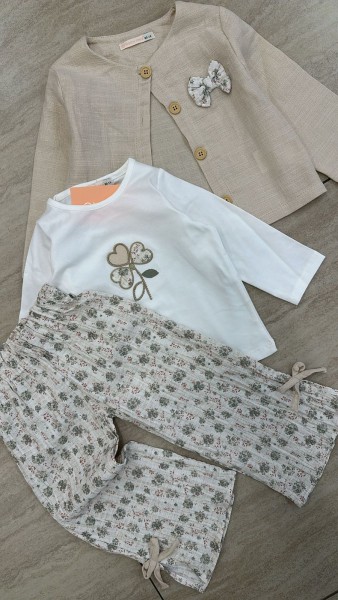 Костюм Тройка Для Девочки Baby Rose (1-2-3-4лет)