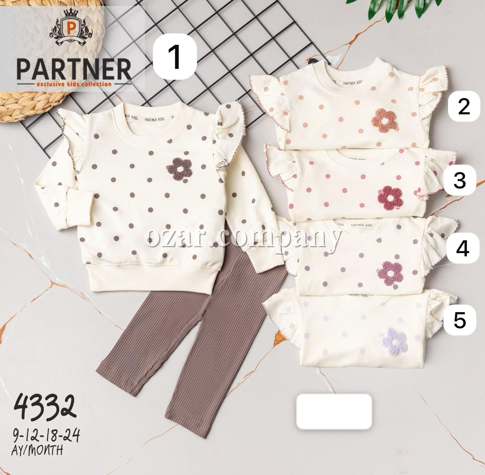 Костюм Для Девочки Partner (9-12-18-24мес.)