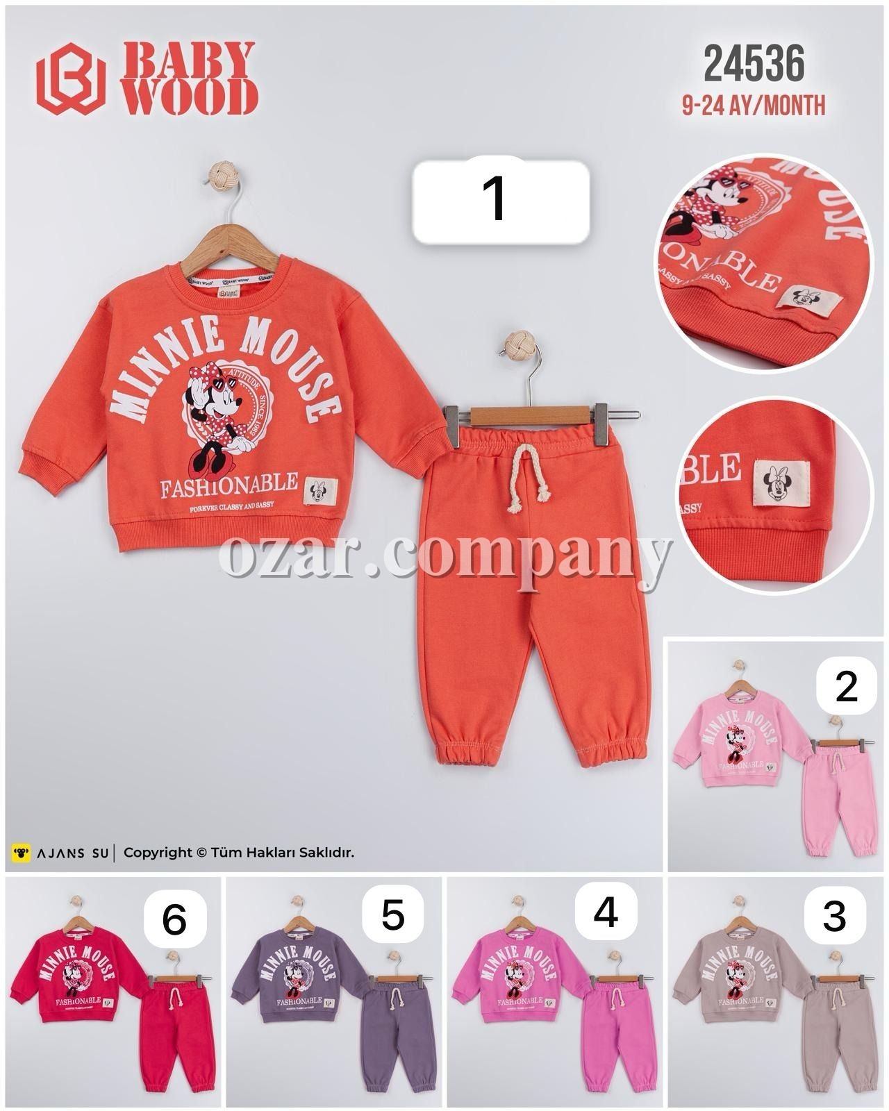Костюм Для Девочки Baby Wood (9-12-18-24мес.)