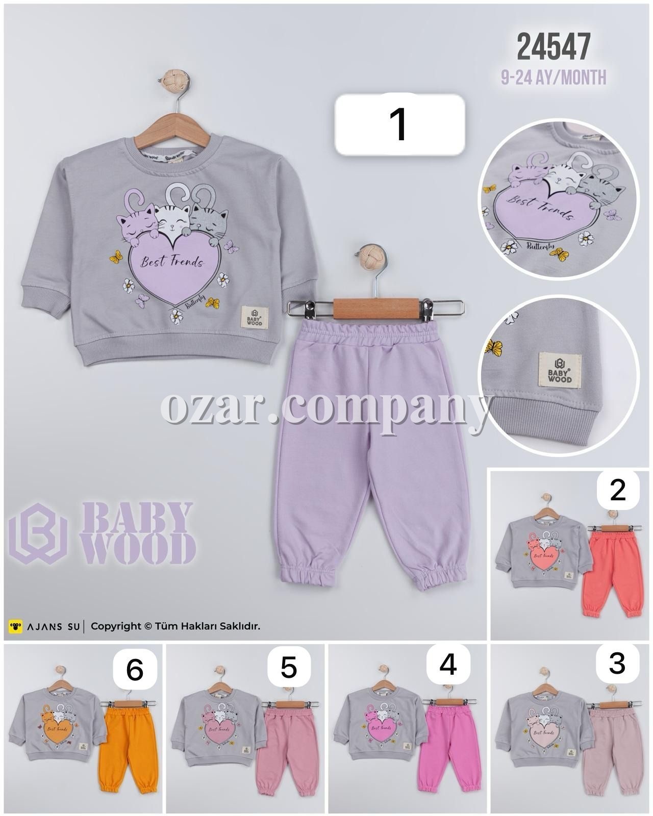 Костюм Для Девочки Baby Wood (9-12-18-24мес.)