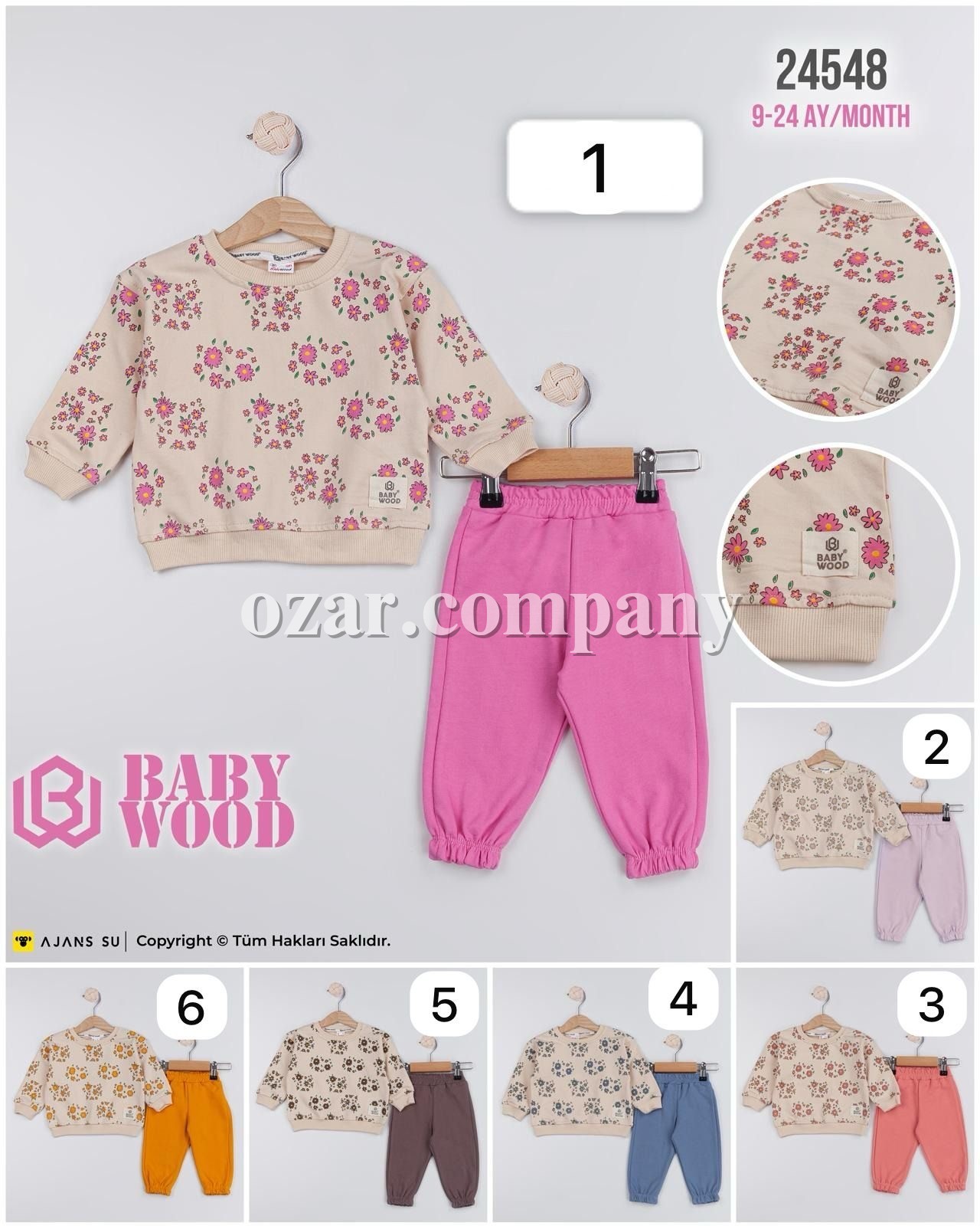 Костюм Для Девочки Baby Wood (9-12-18-24мес.)
