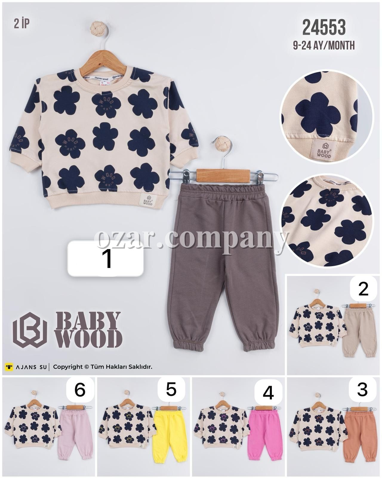 Костюм Для Девочки Baby Wood (9-12-18-24мес.)