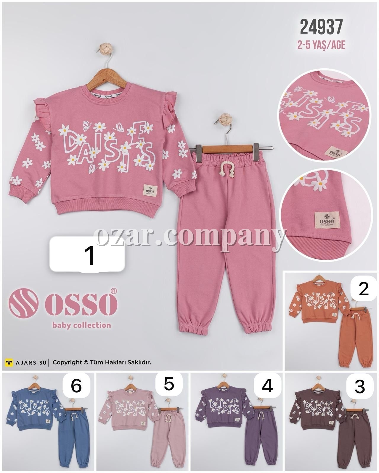 Костюм Для Девочки OSSO (2-3-4-5лет)
