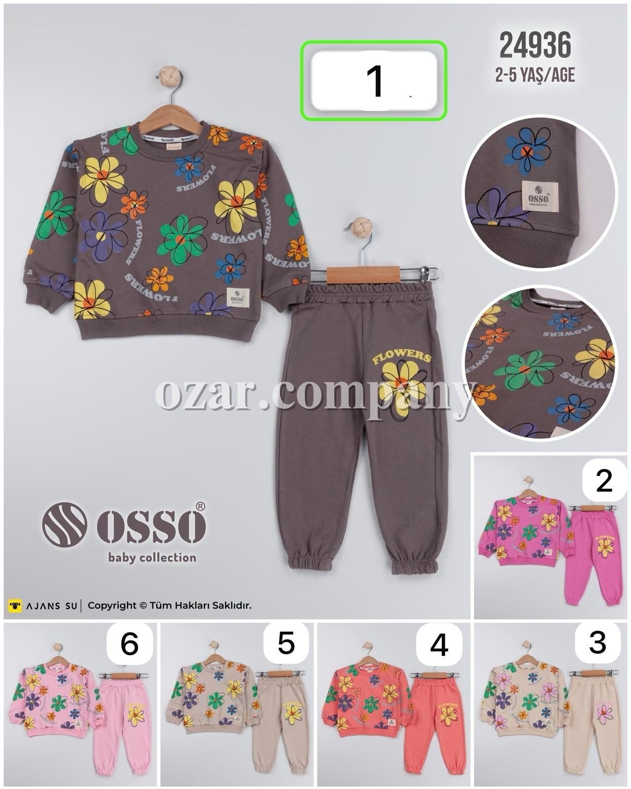 Костюм Для Девочки OSSO (2-3-4-5лет)