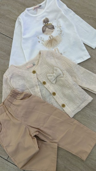 Костюм Тройка Для Девочки Baby Rose (1-2-3-4лет)