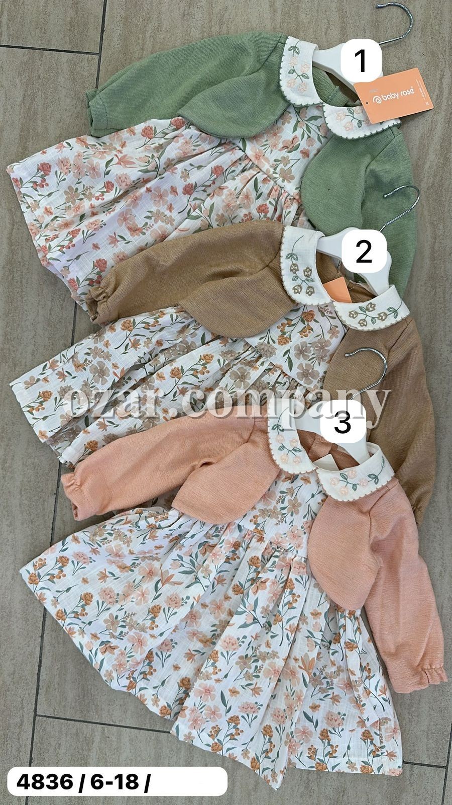 Платье Для Девочки Baby Rose (6-9-12-18мес)