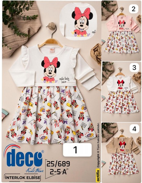 Платье Для Девочки Deco (2-3-4-5лет) 