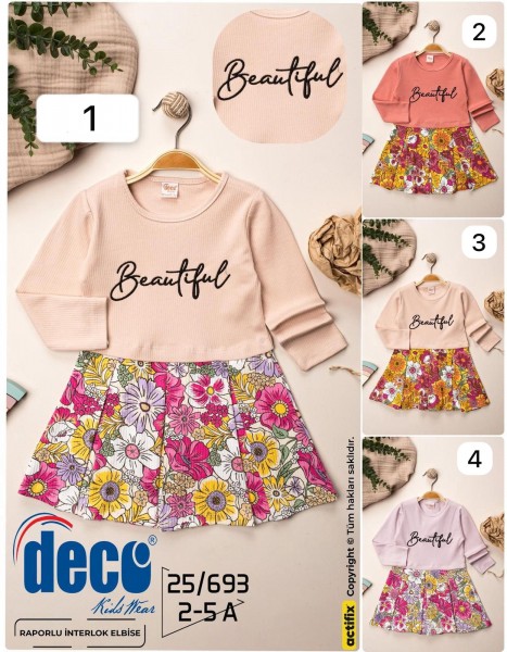 Платье Для Девочки Deco (2-3-4-5лет) 
