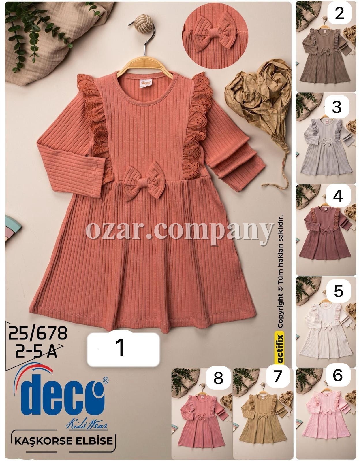 Платье Для Девочки Deco (2-3-4-5лет) 
