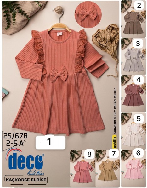 Платье Для Девочки Deco (2-3-4-5лет) 