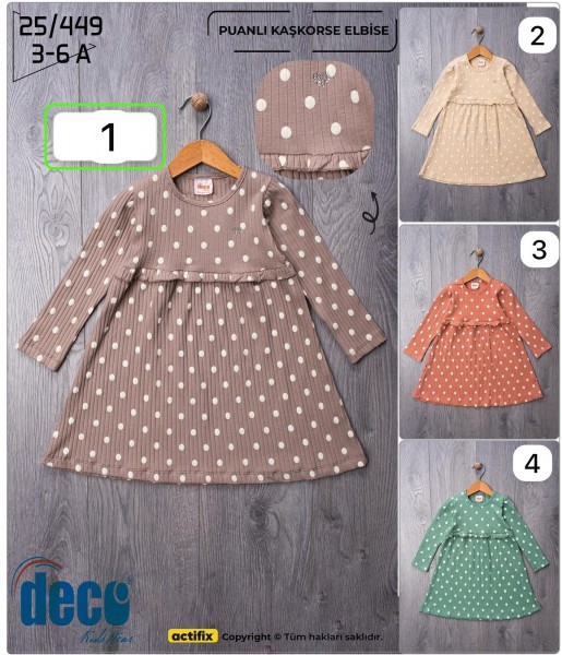 Платье Для Девочки Deco (3-4-5-6лет) 