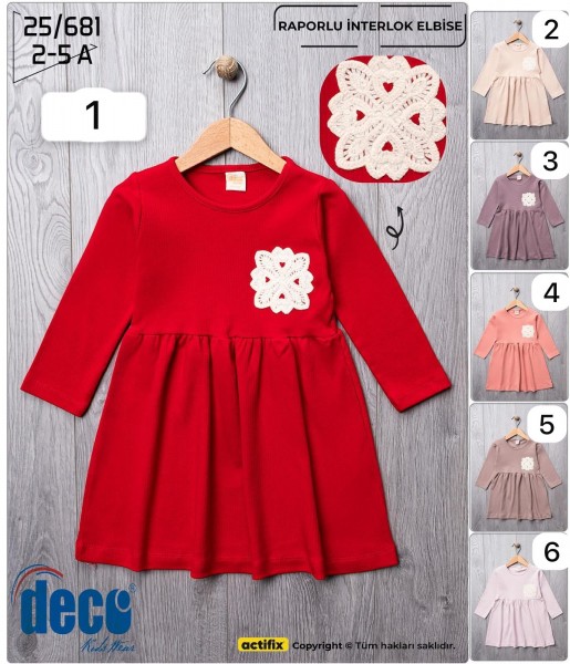 Платье Для Девочки Deco (2-3-4-5лет) 