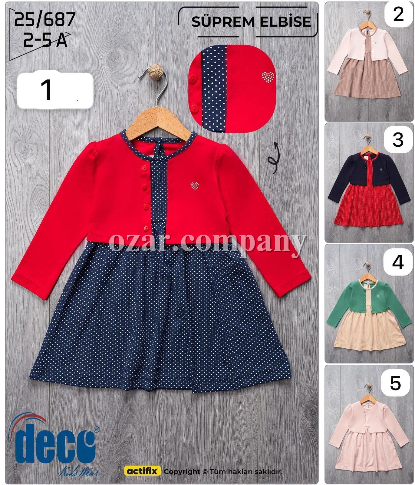 Платье Для Девочки Deco (2-3-4-5лет) 
