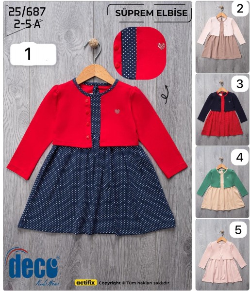 Платье Для Девочки Deco (2-3-4-5лет) 