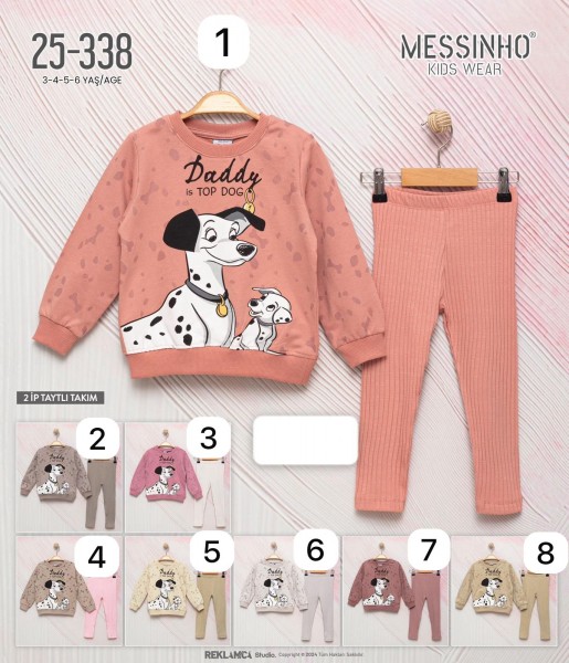 Костюм Двунитка Для Девочки Messinho (3-4-5-6лет) 