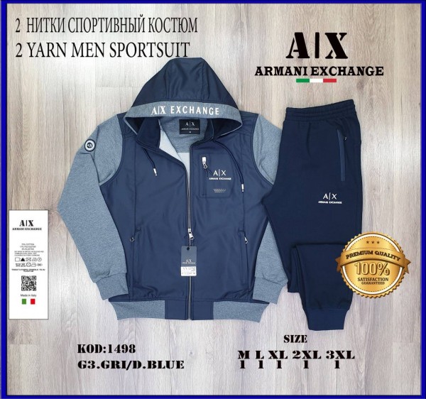 Мужской Спортивный Костюм Armani Exchange