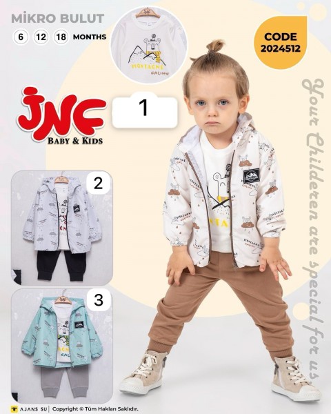 Костюм Тройка Для Мальчика JNF (6-12-18мес.)