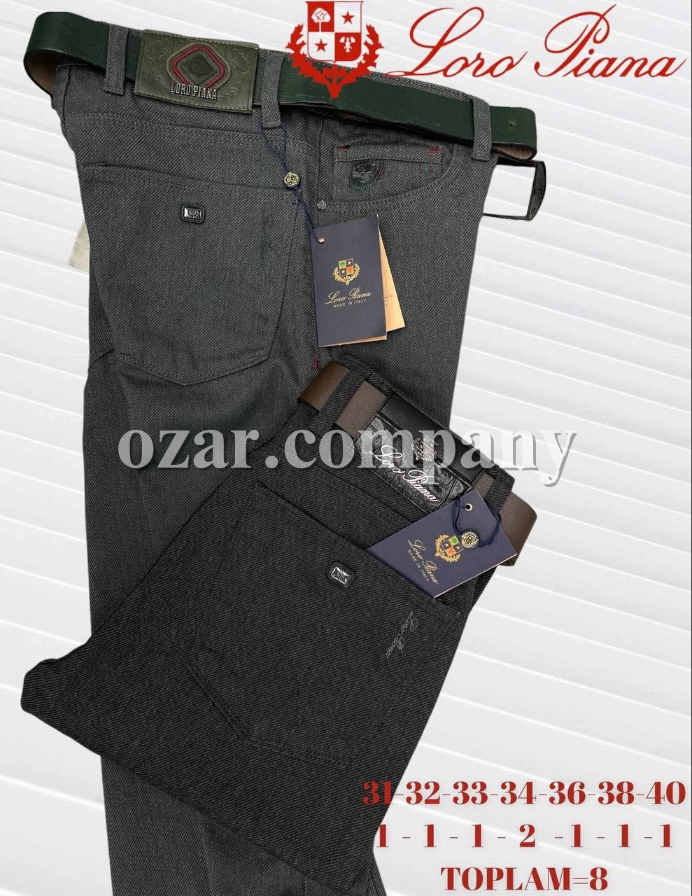 Мужские Джинсы Loro Piana
