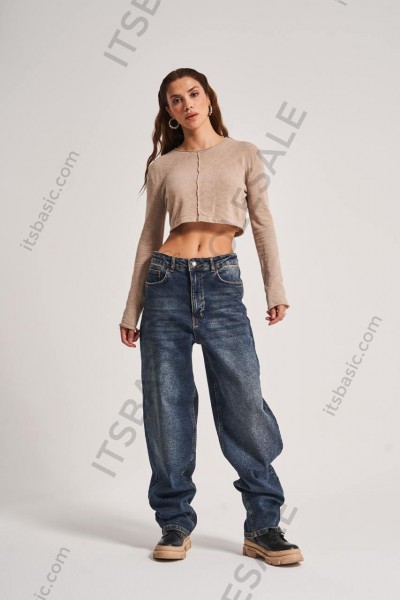 Утеплённые Женские Джинсы ITS Basic (Большие размеры)