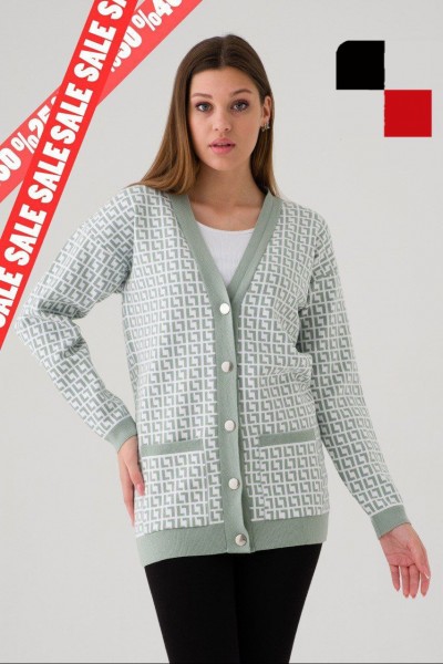 Женский Трикотажный Кардиган Sogo