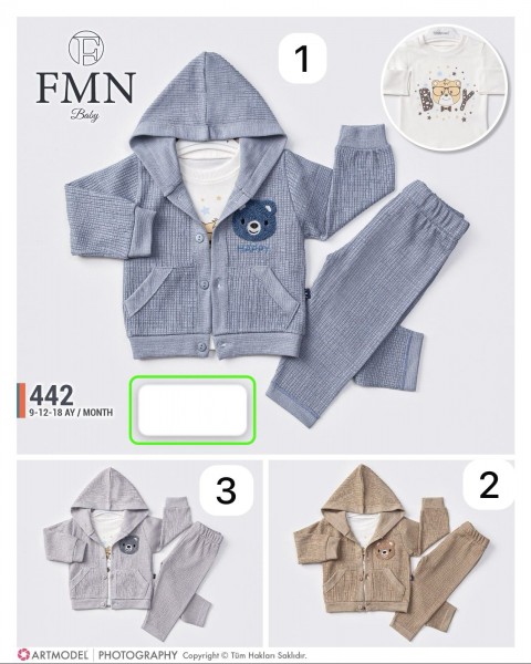Костюм Тройка Для Мальчика FMN Baby (9-12-18мес.)