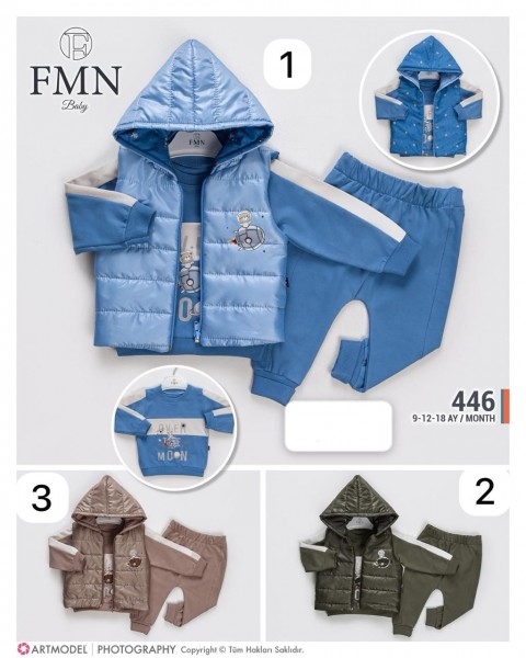 Костюм Тройка Для Мальчика FMN Baby (9-12-18мес.)