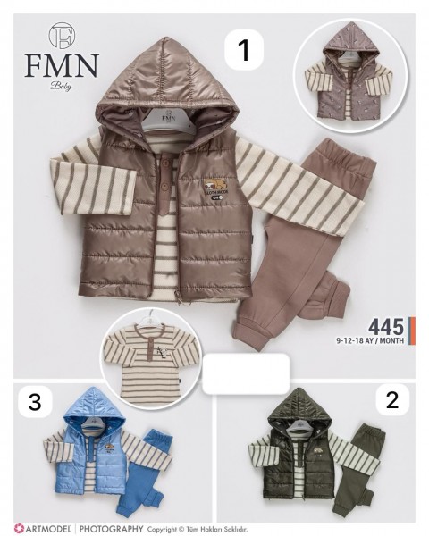 Костюм Тройка Для Мальчика FMN Baby (9-12-18мес.)