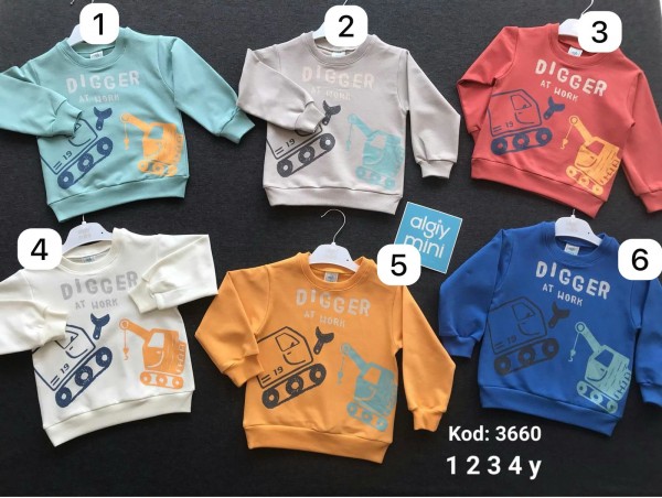 Свитшот Для Мальчика Algiy (1-2-3-4лет)